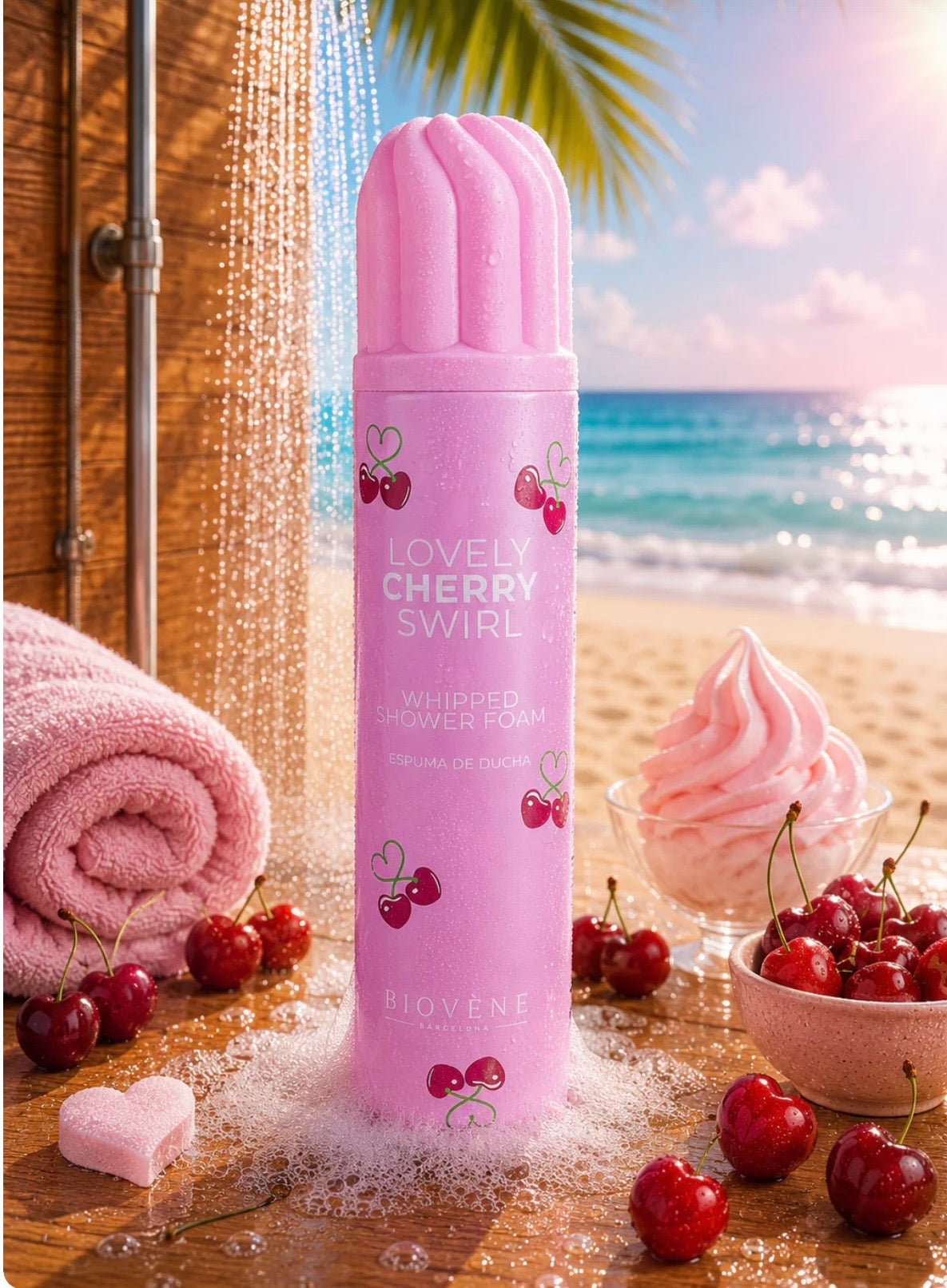 Mousse de douche Lovely Cherry 250 ml