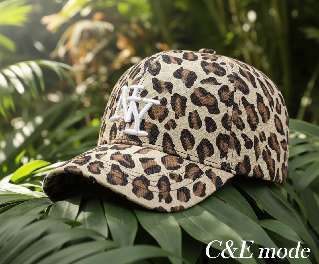 Casquette Léopard ajustable