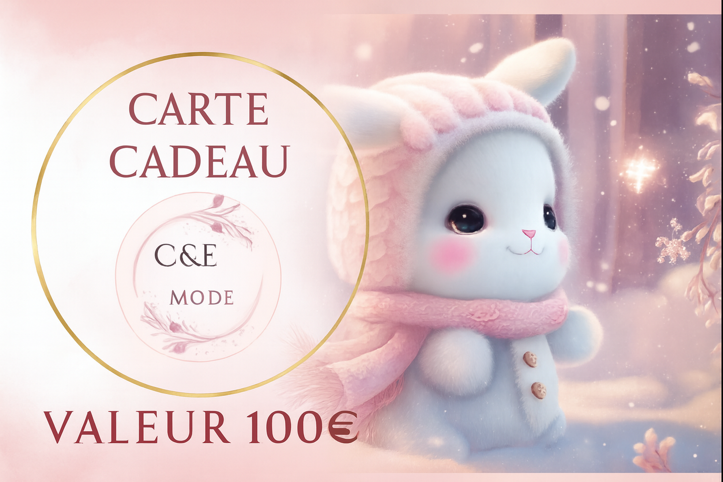 Carte cadeau C&E mode