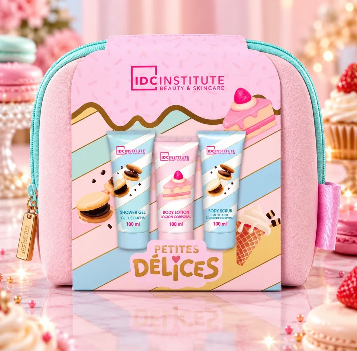 Coffret petit délice avec sa trousse beauté