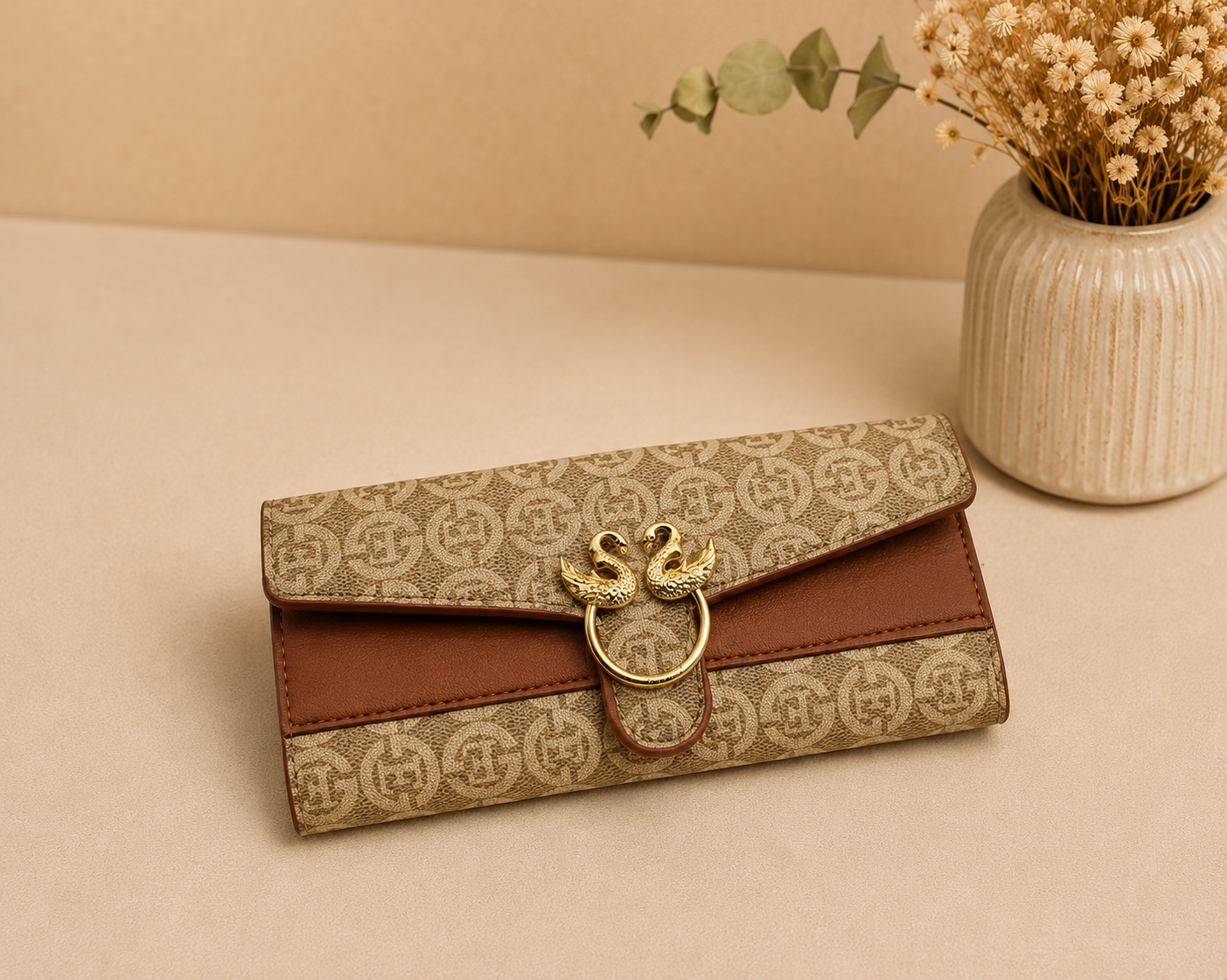 Portefeuille avec imprimé