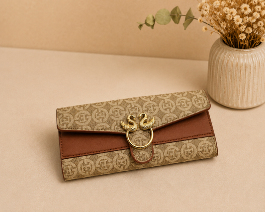 Portefeuille avec imprimé