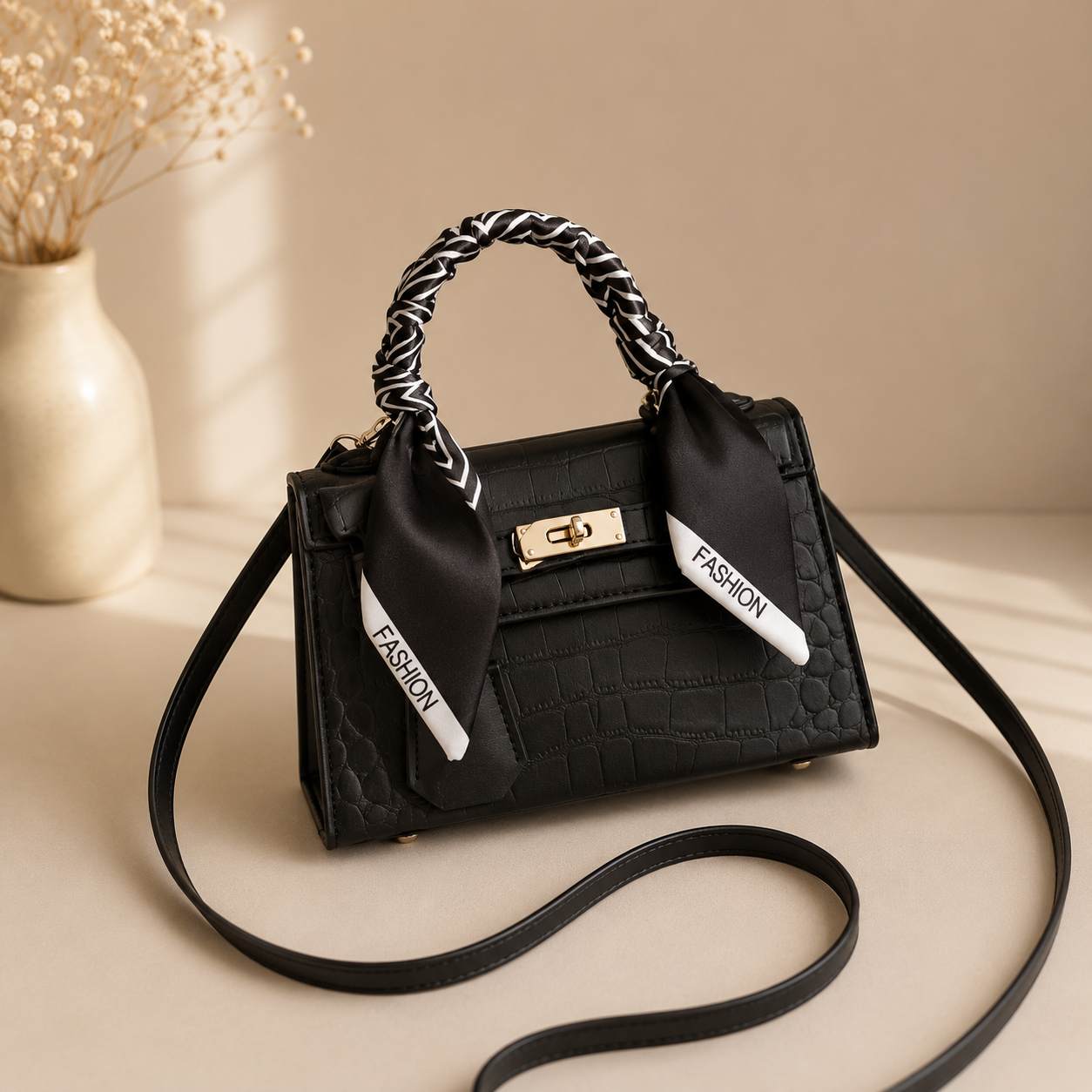 Sac à main noir