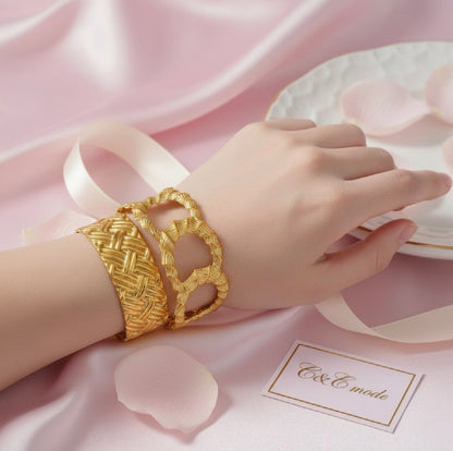 Set de 2 bracelets femme, Élégant et décontracté