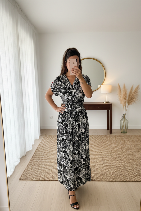 Robe longue MAGIQUE noire 🖤