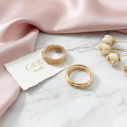 Set de 2 bracelets femme