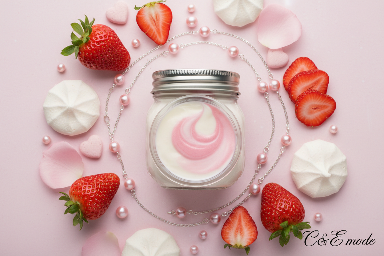 Beurre corporel chantilly stramberry shake