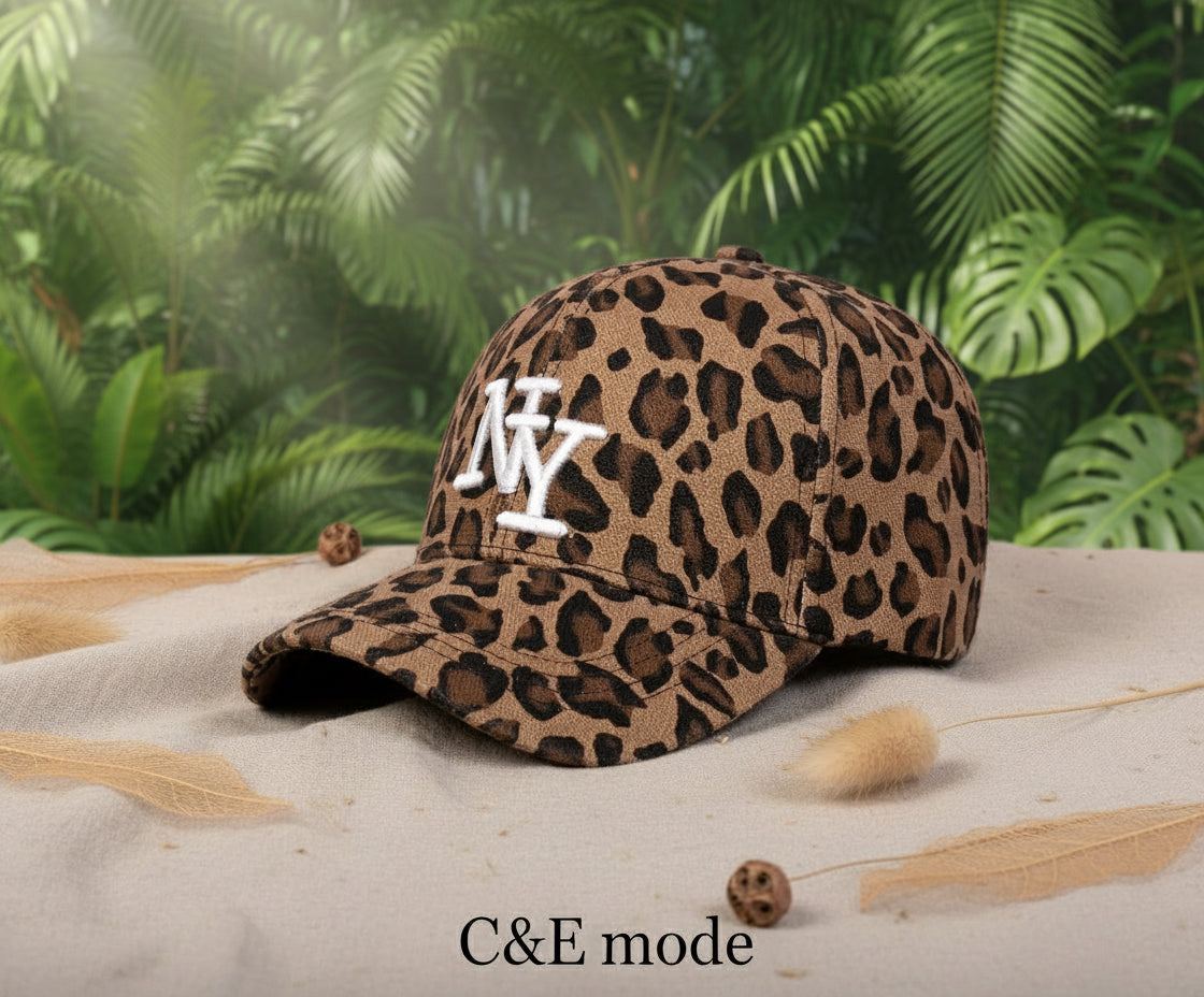 Casquette Léopard ajustable