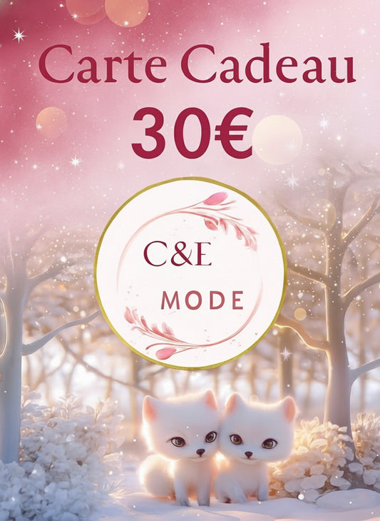 Carte cadeau C&E mode